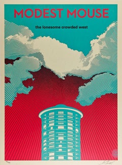 Modest Mouse, El solitario y atestado Oeste, Torre, Shepard Fairey
