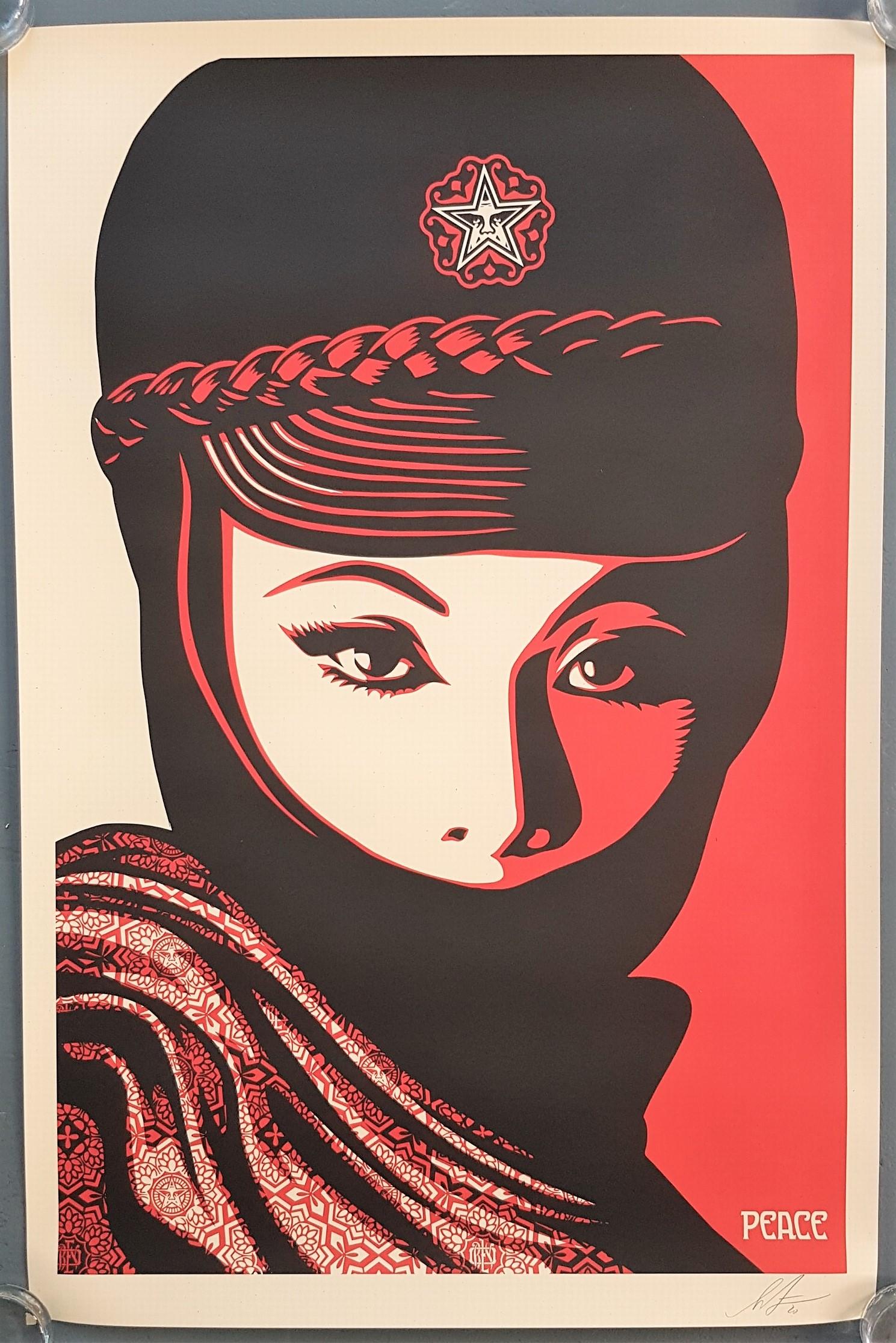 Shepard Fairey Figurative Print - Mujer Fatale