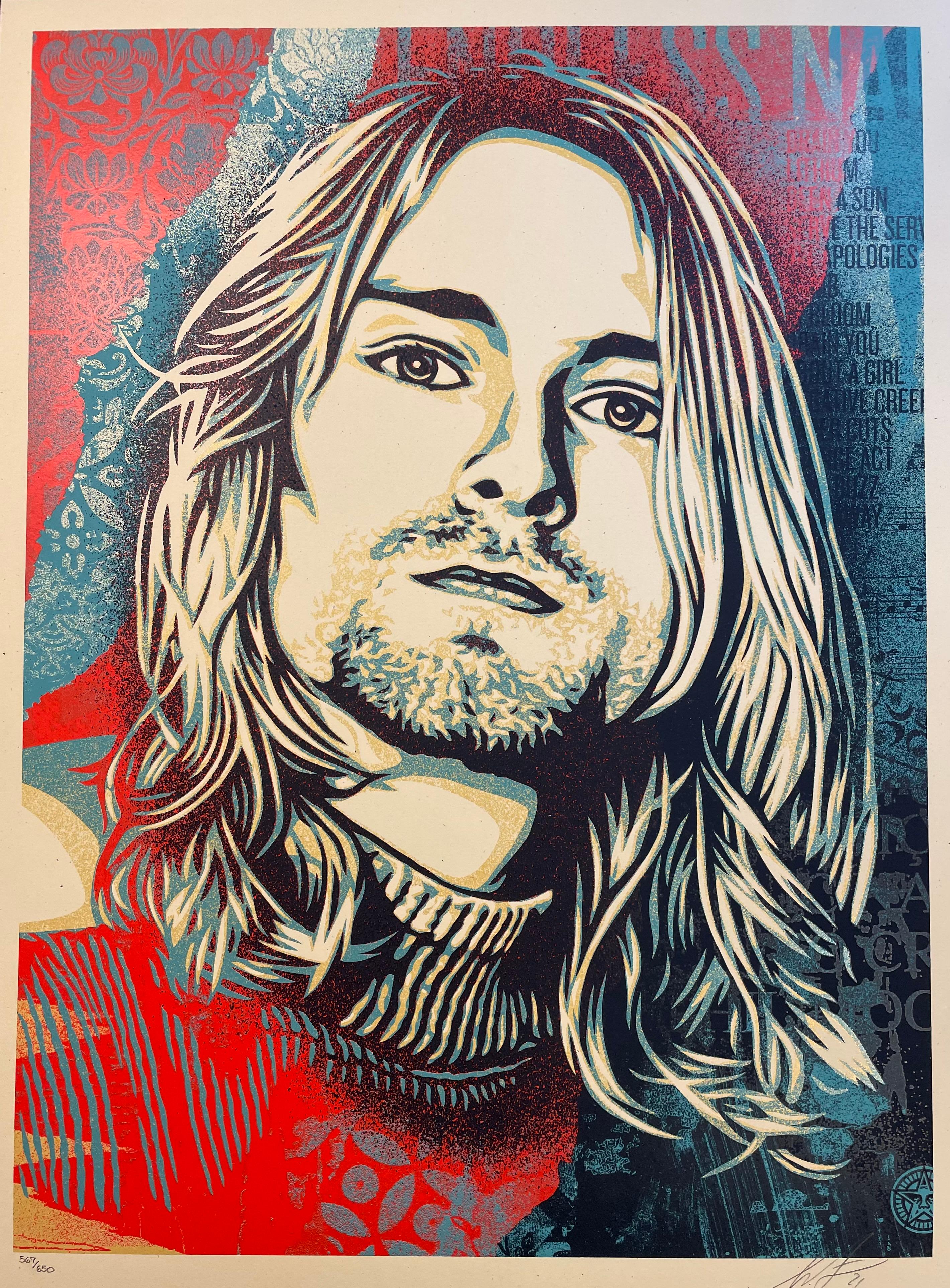 Nirvana endless nameless. Курт Кобейн. Курт Кобейн поп арт. Постер Курт Кобейн. Шепард Фейри.