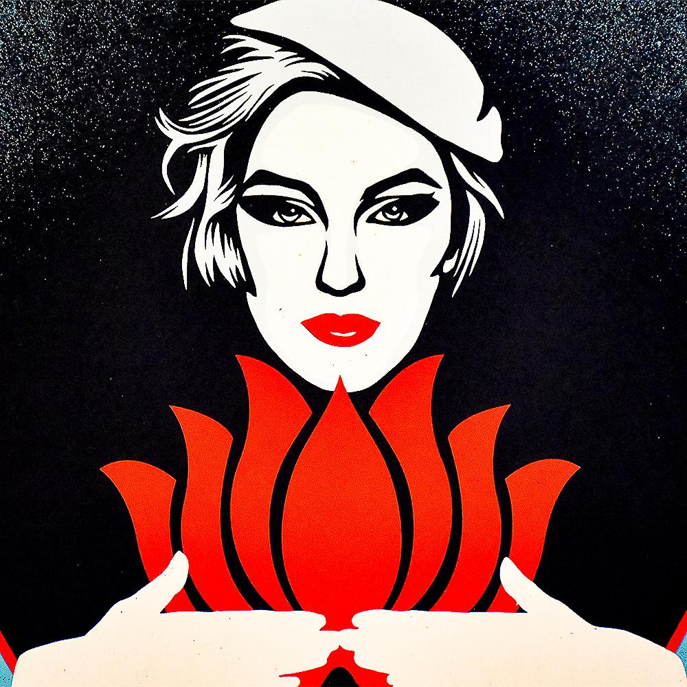 Noir Flower Woman (Blue) For Sale 1