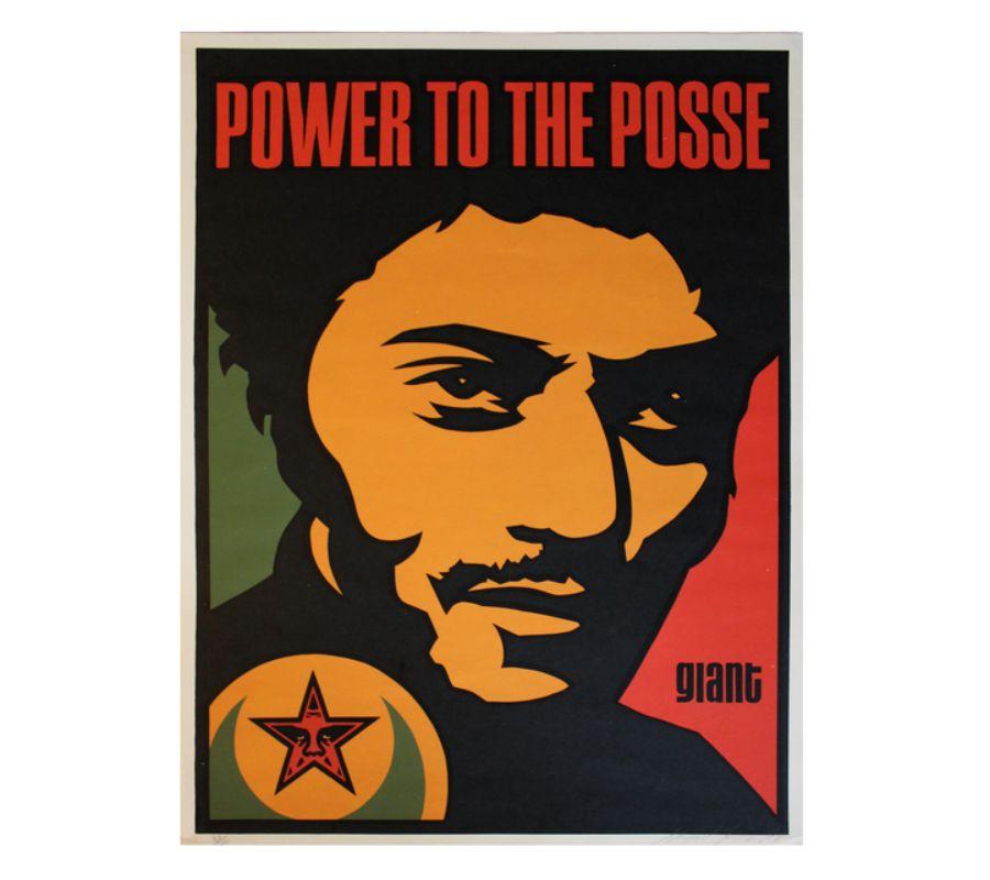 Nubian Power to the Posse - Print by Shepard Fairey