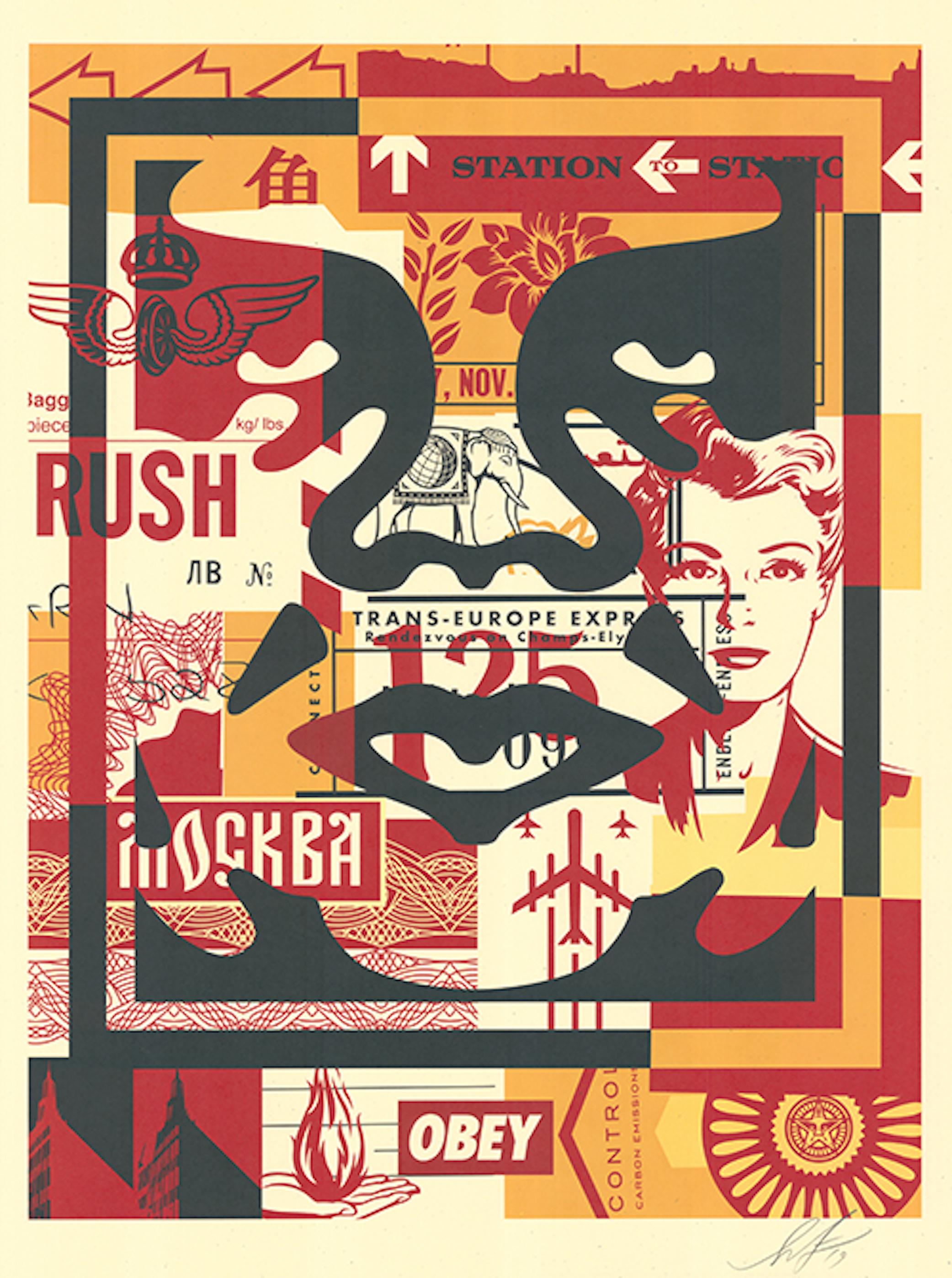 Obey Collage - Shepard Fairey
