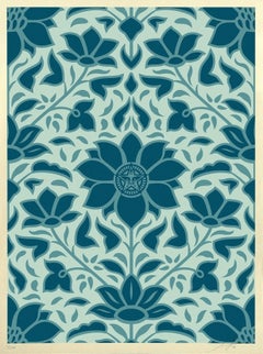 Obey Deco Floral Pattern (SET) (Wallpaper Pattern, Art Deco, Art Nouveau)