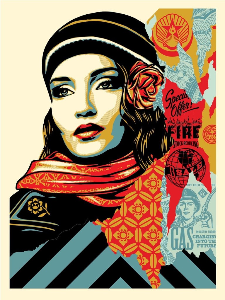 Shepard Fairey - OBEY FIRE SALE For Sale at 1stDibs