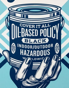 Obey Paint it Black 2 From Series of 3 AP Shepard Fairey Contemporary Art Print