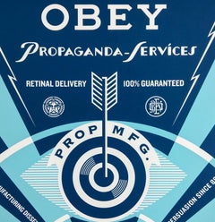 Obey Paint it Black 3 From Series of 3 AP Shepard Fairey Contemporary Art Print