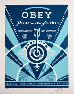 Obey Paint it Black 3 From Series of 3 AP Shepard Fairey Contemporary Art Print