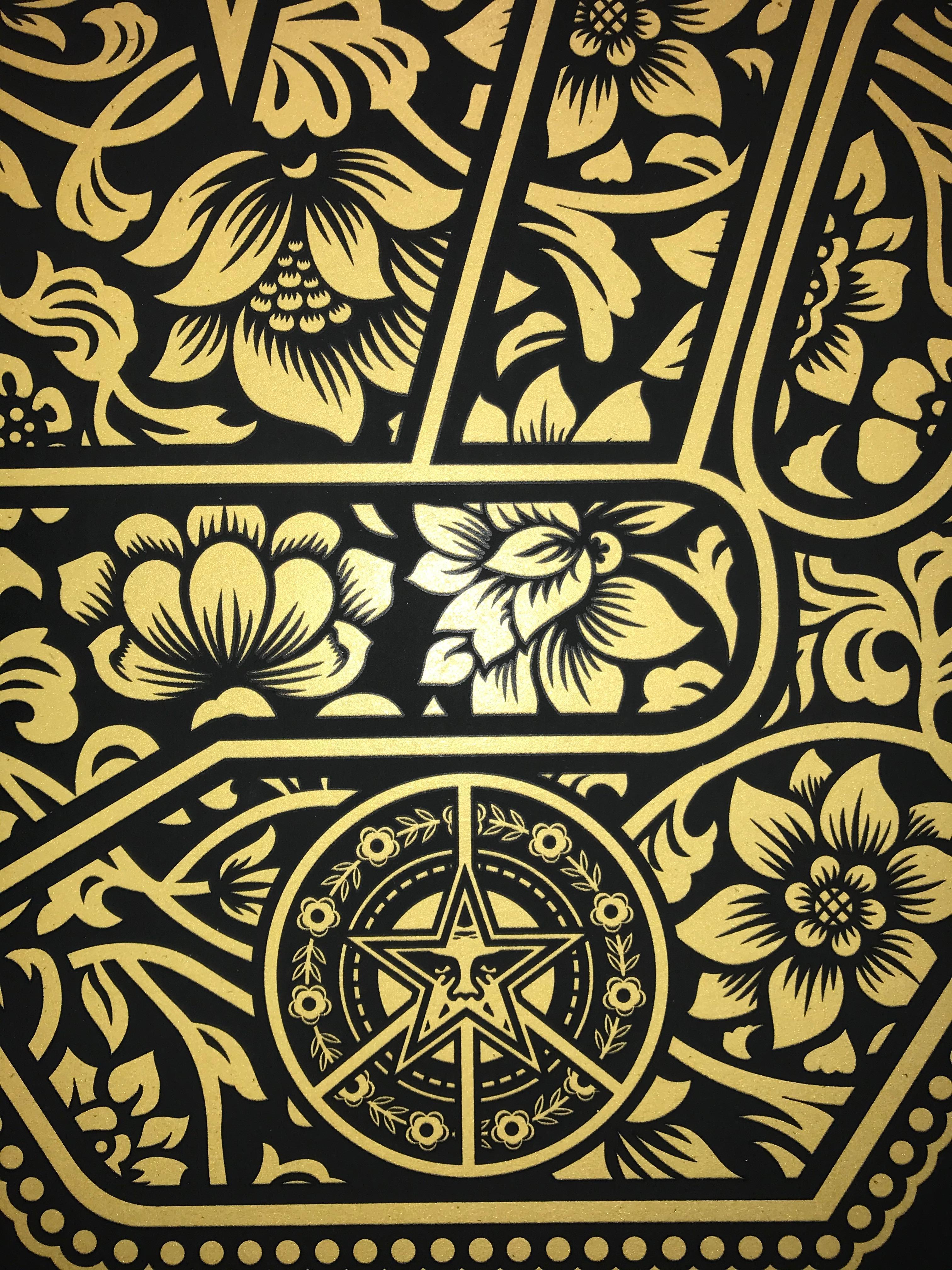 Obey Peace Fingers Print by Shepard Fairey Signed & Numbered End The Violence For Sale 1