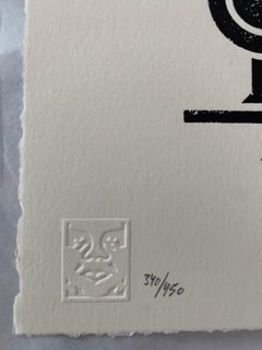 Impression presse-papiers Obey signée et numérotée édition