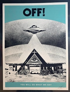 OFF! You Will Do What We Say (Aqua Drab, Punk, Rock, Street Art)