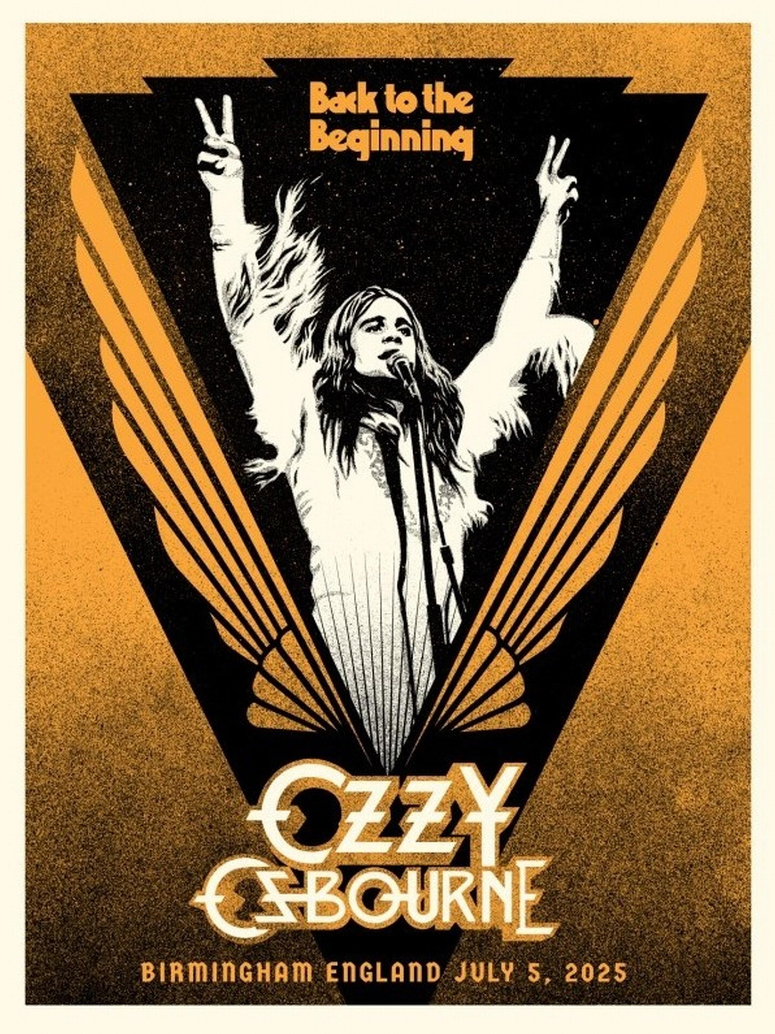 Ozzy Back to the Beginning (Black Sabbath, Heavy Metal, Rock, Tribute)