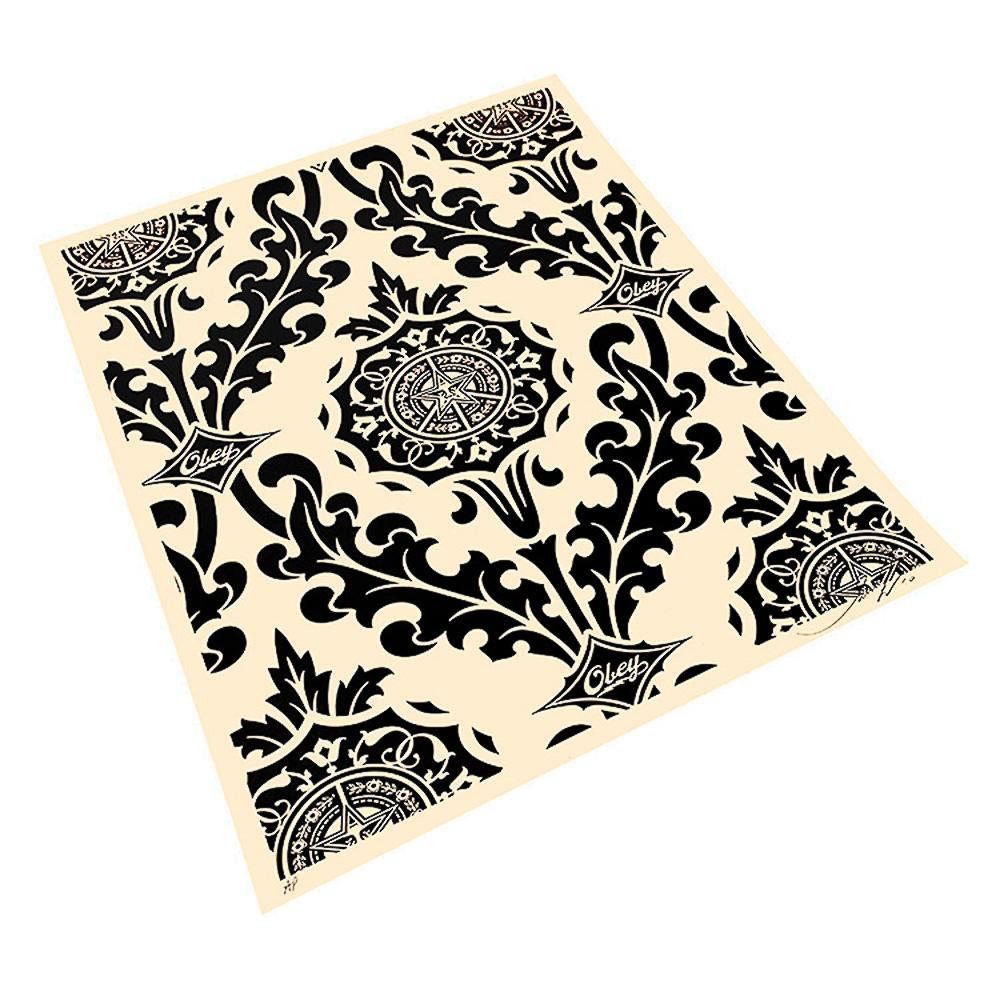Parlor Pattern (Artist Proof Black & Cream) For Sale 2