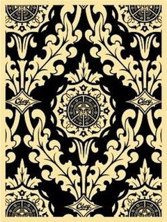 Parlor Pattern Cream and Red/Cream and Black