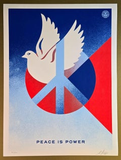 Peace is Power (Cream Dove)(Symbolism, Nonviolence, Unity, Diplomacy)