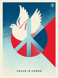 Peace is Power (Cream Dove)(Symbolism, Nonviolence, Unity, Diplomacy)