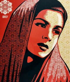Peace Mujer, 2007, Rare Artist Proof - Shepard Fairey Contemporary Street Art