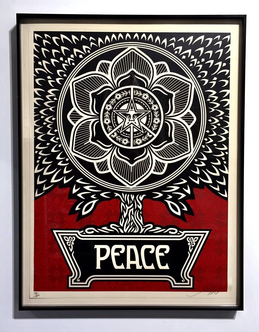 Peace Tree - Print by Shepard Fairey