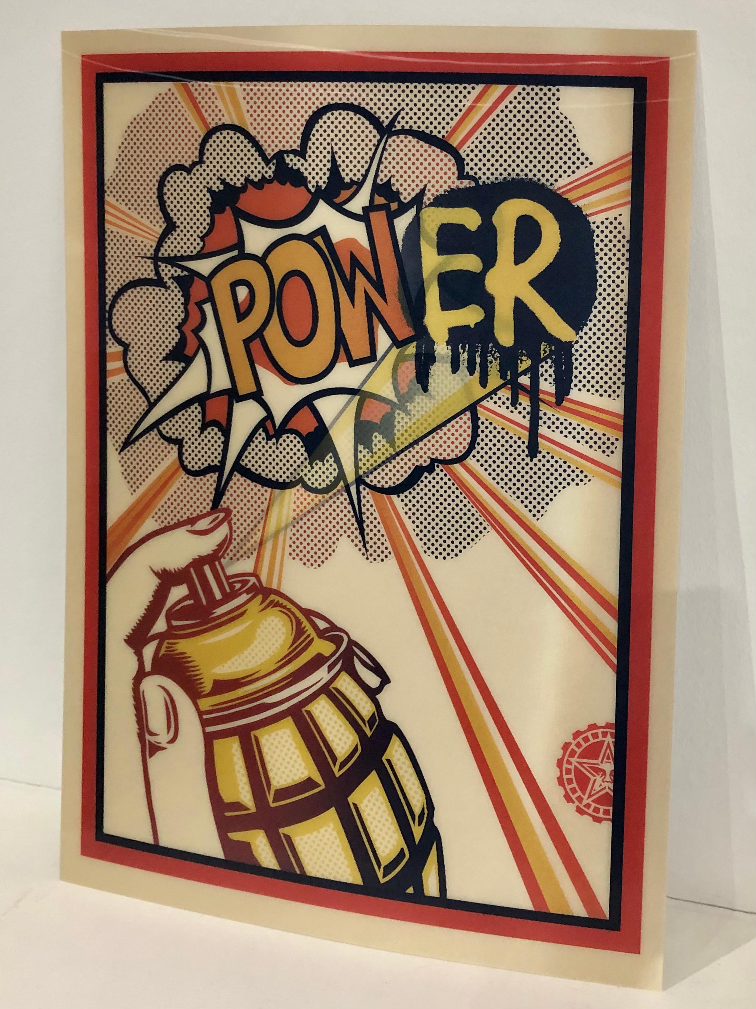 Print di Shepard Fairey - POTENZA (lenticolare)
