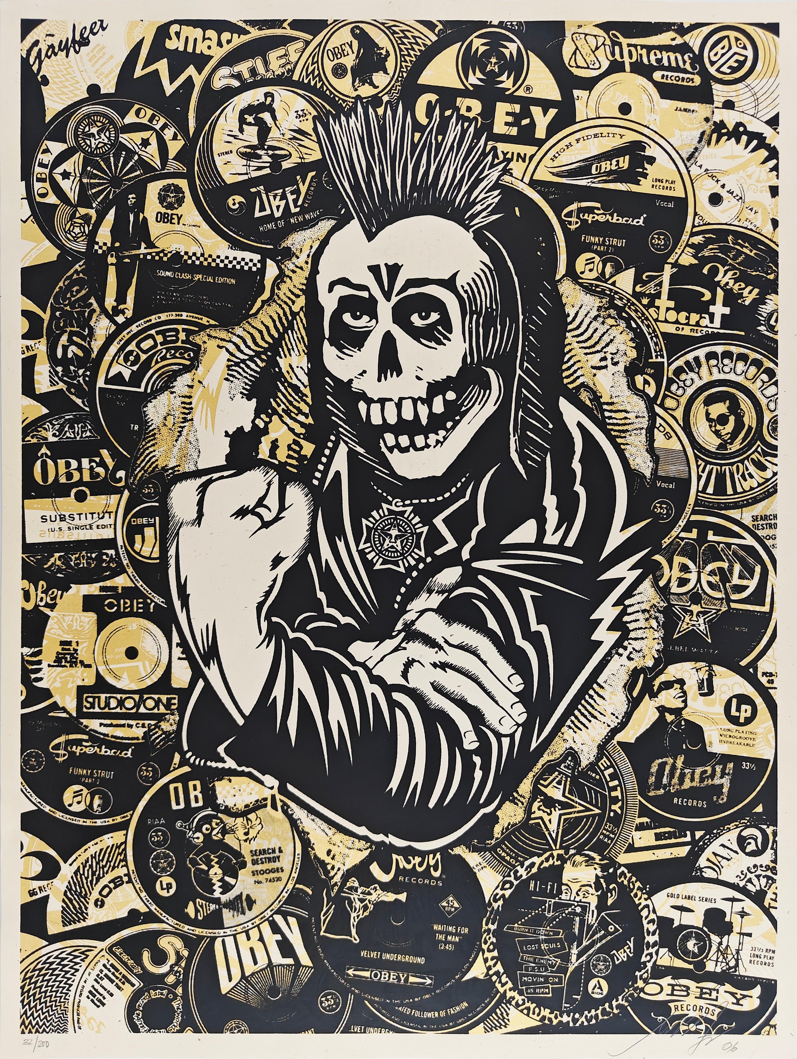 Psycho Posse Gold, Shepard Fairey, Arte callejero contemporáneo