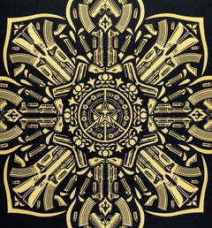 Stampa contemporanea Raise The Caiber - Shepard Fairey Obey Giant