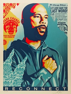 Reconnect, Shepard Fairey, Contemporary Street Art