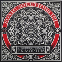 Ressurectionem Ex-Mortuis - Original Screenprint Handsigned