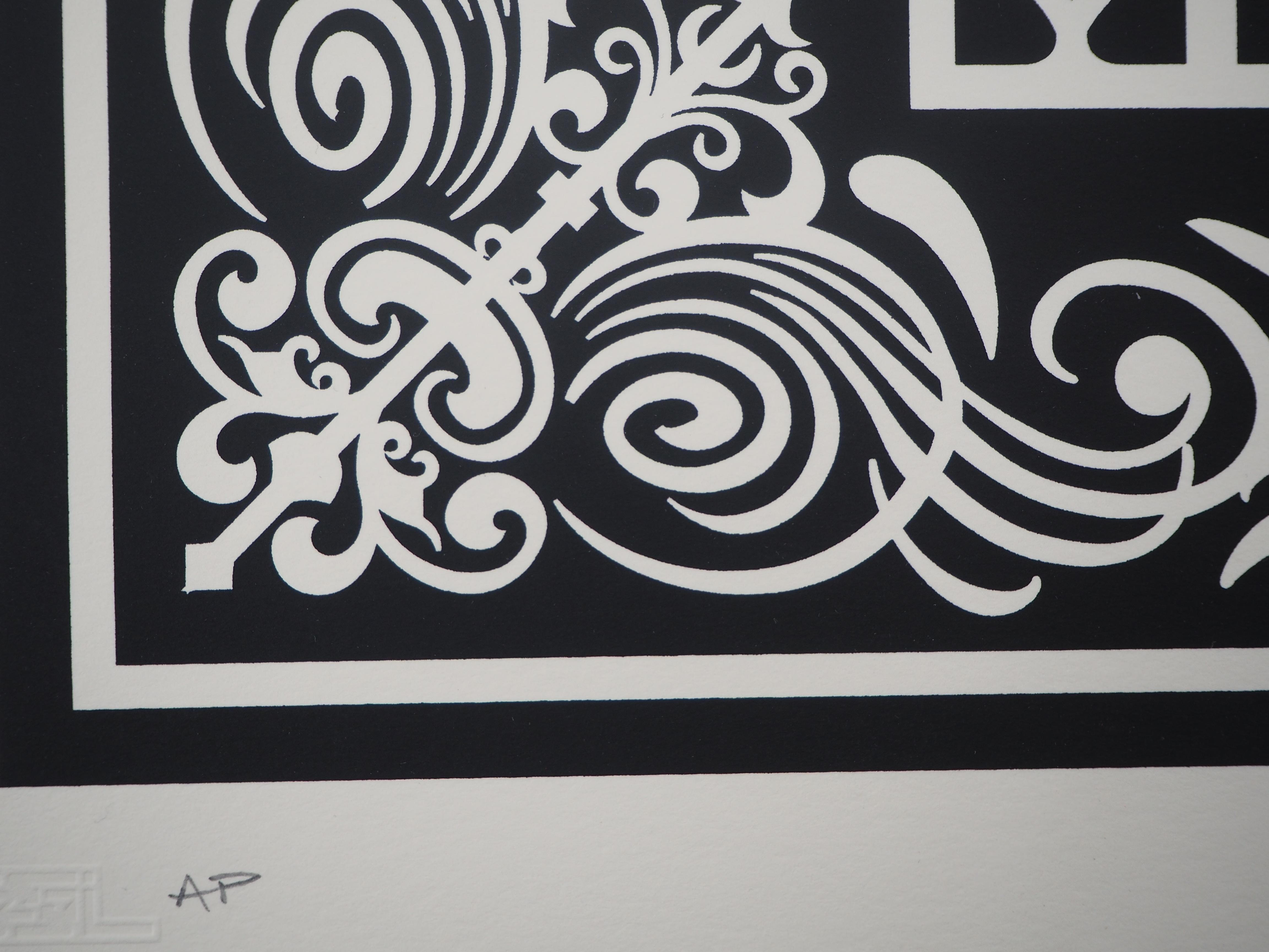 Ressurectionem Ex-Mortuis - Original Screenprint Handsigned For Sale 2