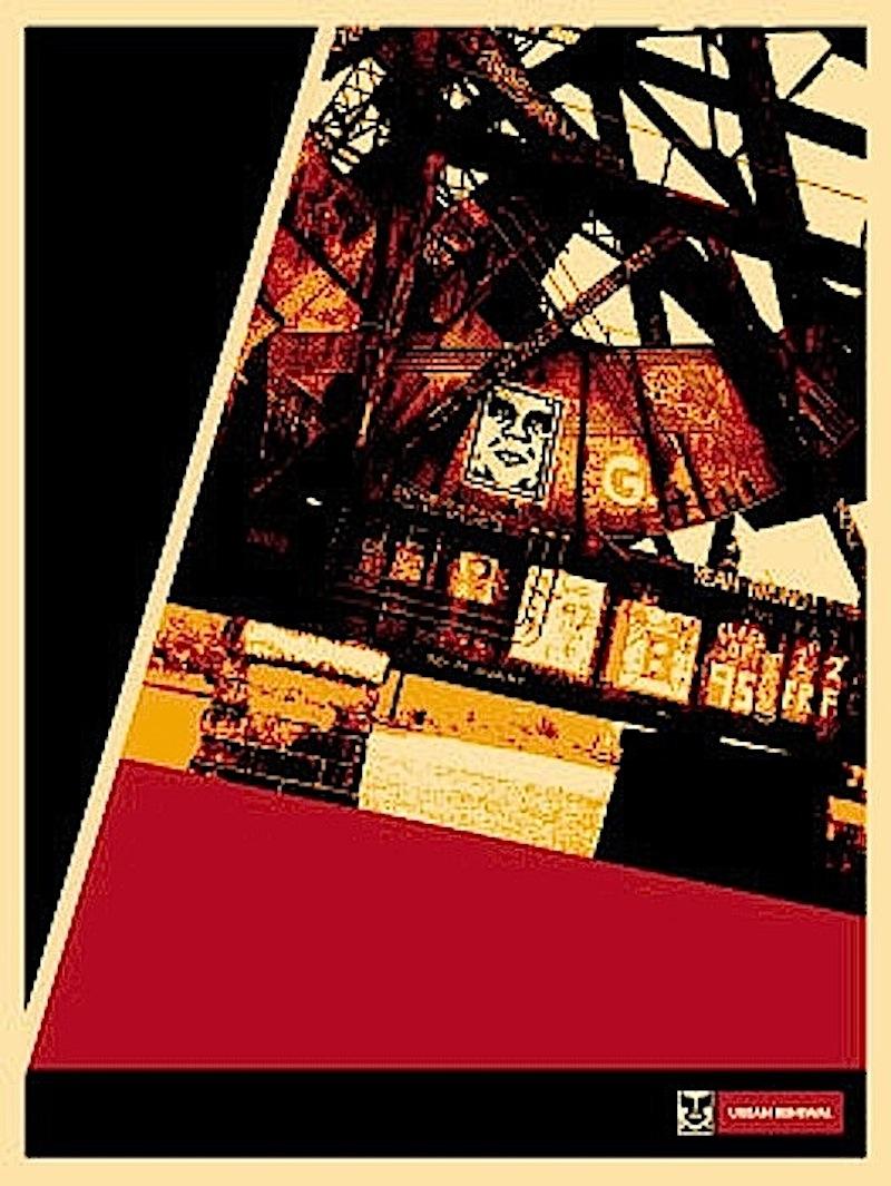 RI Bridge - Print by Shepard Fairey