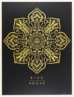 Rise Above - Shepard Fairey Obey Giant Contemporary Print Street Art