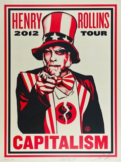 Rollins Capitalism, Henry Rollins Tour, 2012 Street Art
