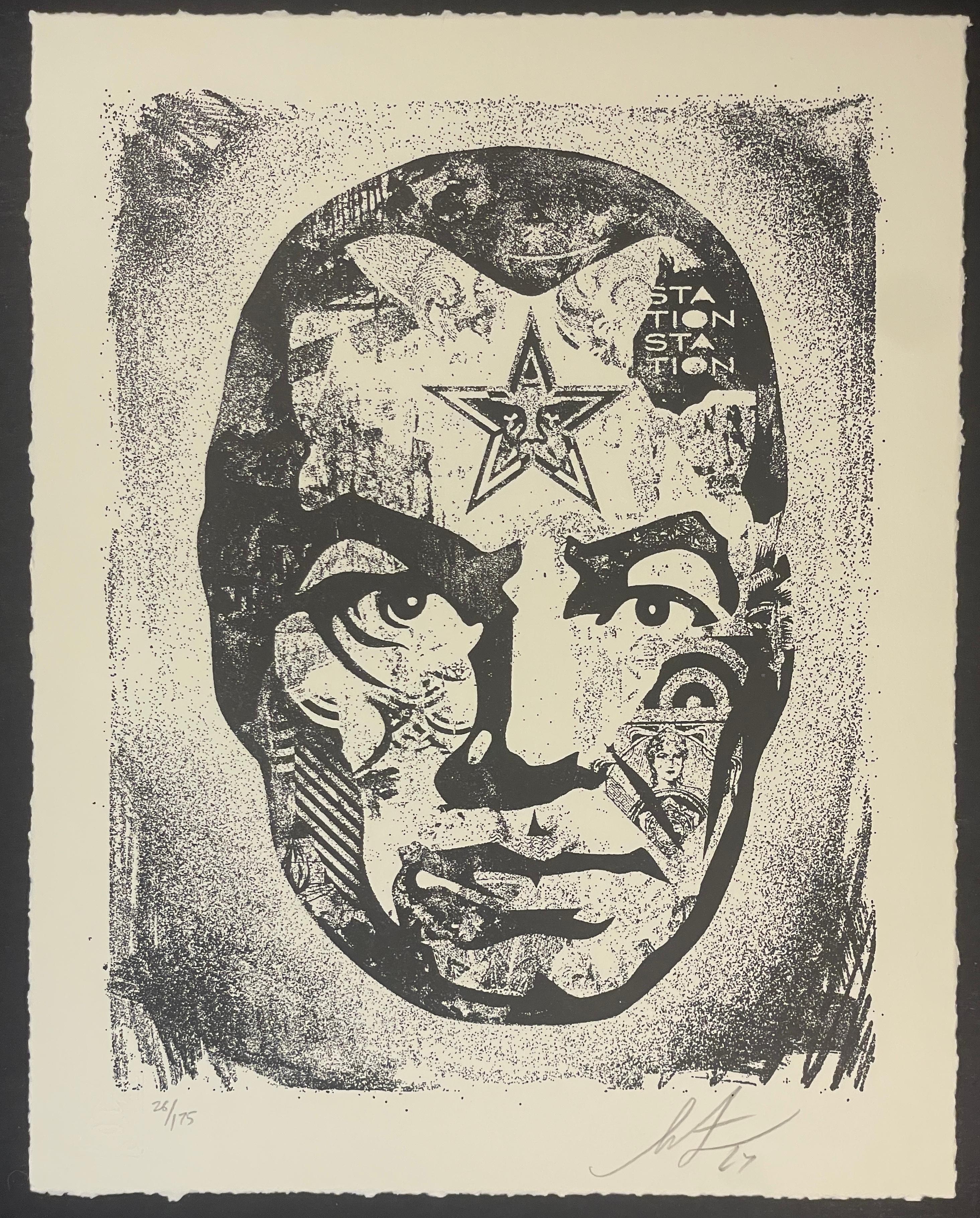 Shepard Fairey Big Brother Is Watching Stampa tipografica Street Art contemporanea in vendita 5