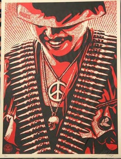 Shepard Fairey, DUALITY OF HUMANITY #1 Silkscreen signed/No. 2008