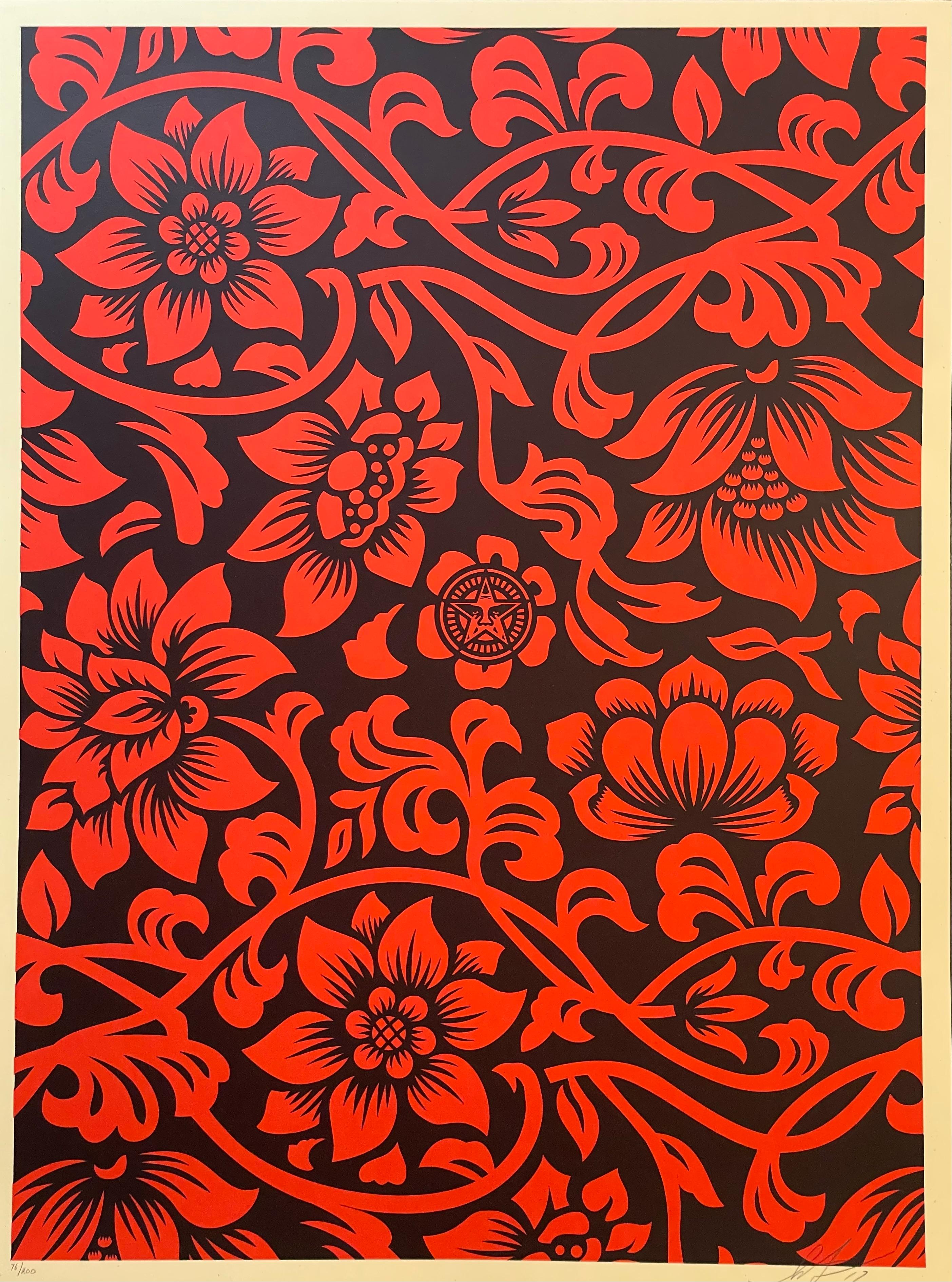 Shepard Fairey Fine Art Silkscreen Print 
