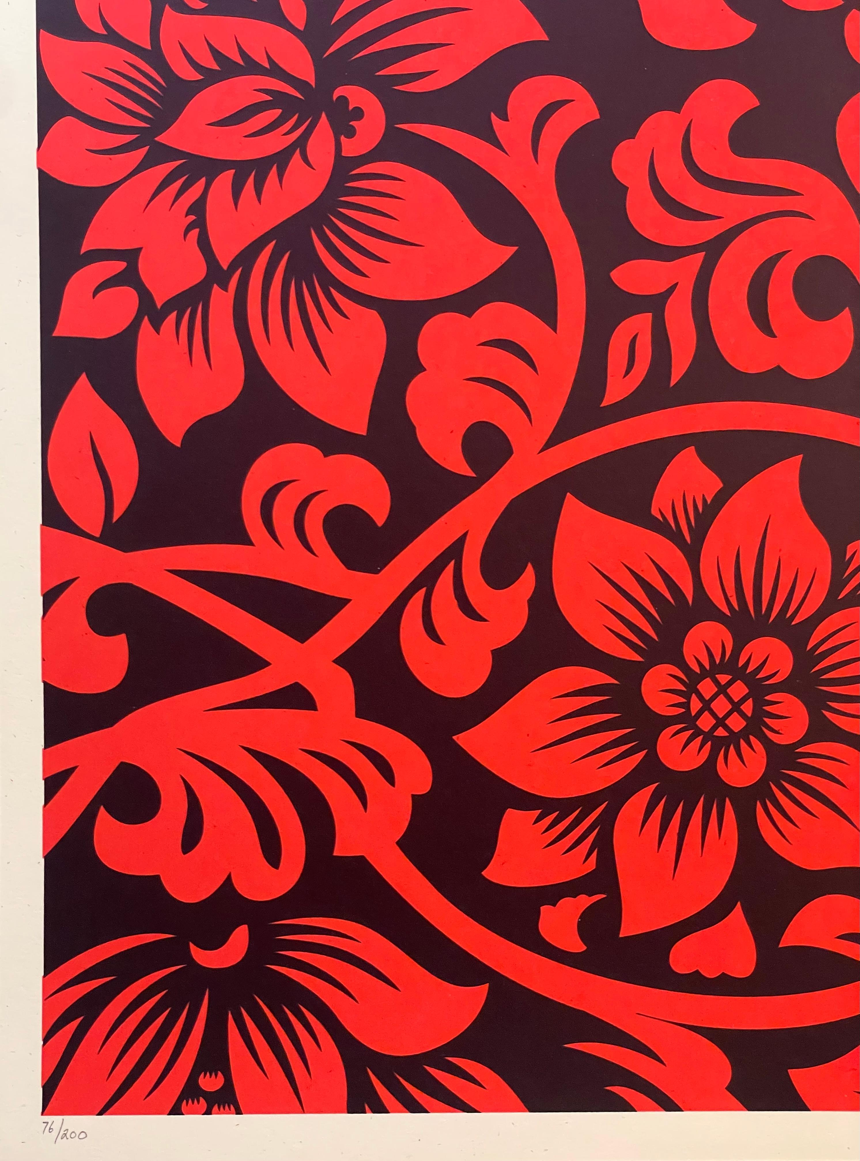 Shepard Fairey Fine Art Silkscreen Print 