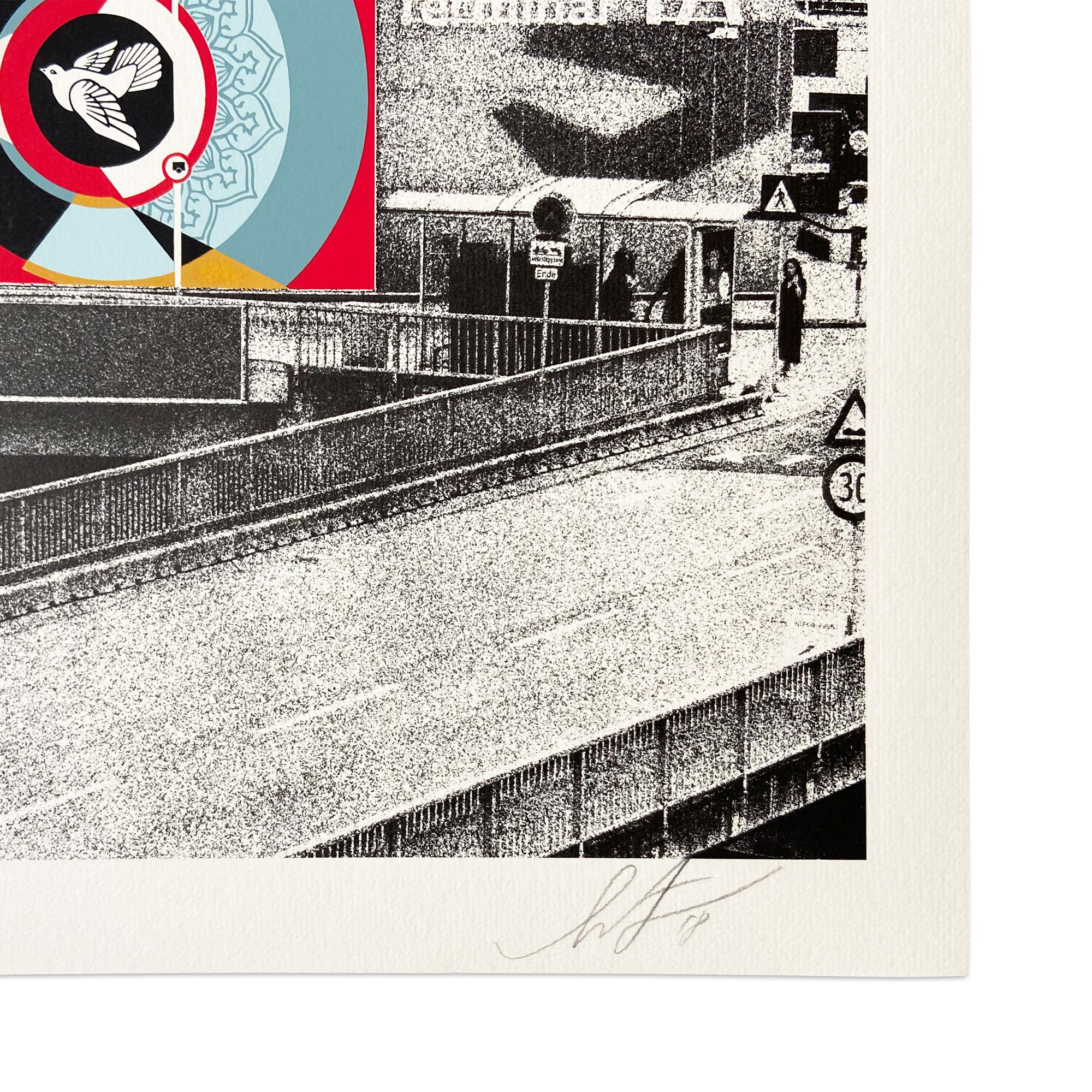 Shepard Fairey, Ideal Power Dove: Photogravure and Silkscreen, Street Art 2