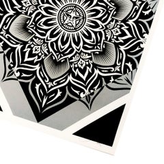 SHEPARD FAIREY LOTUS DIAMOND (Silver)