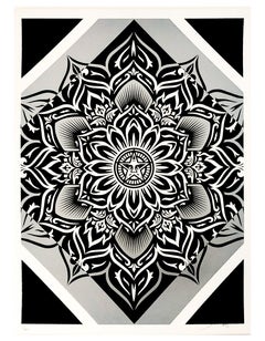 SHEPARD FAIREY LOTUS DIAMOND (Silver)