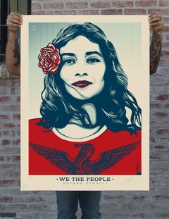 Shepard Fairey Obey Defend Dignity Large Format Print US History
