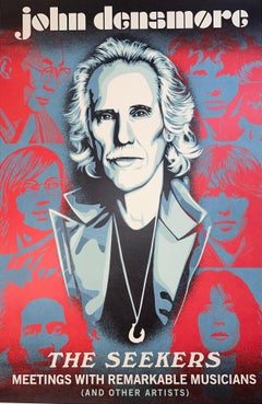 Shepard Fairey Obey Giant John Densmore: The Seekers The Doors Street Art Music