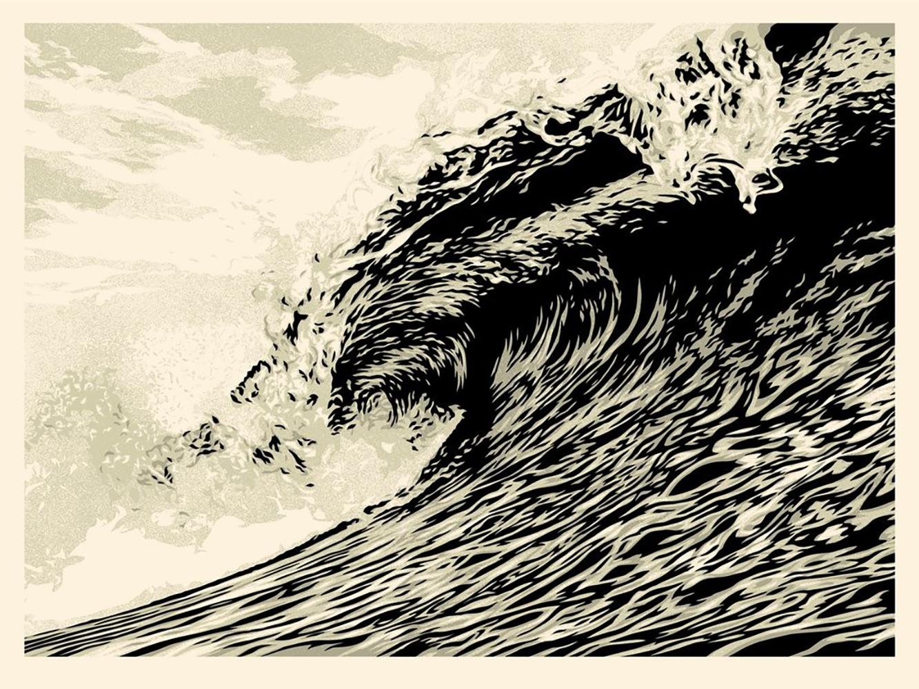 Shepard Fairey - Obey Giant - Wave of Distress : Sepia Ed.

"Am Montag ist Weltwassertag, und das ist ein passender Tag, um der Veröffentlichung dieser Wave of Distress-Drucke vorauszugehen. Der Weltwassertag lenkt die Aufmerksamkeit nicht nur auf