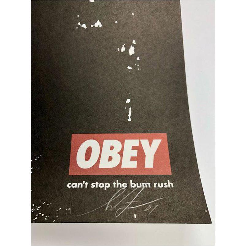 Shepard Fairey, Obey – geriffelter, Offset-Lithographiedruck, 2001 im Angebot 3