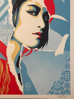 Shepard Fairey "Only The Finest Poison" Serigrafia Street Art contemporanea