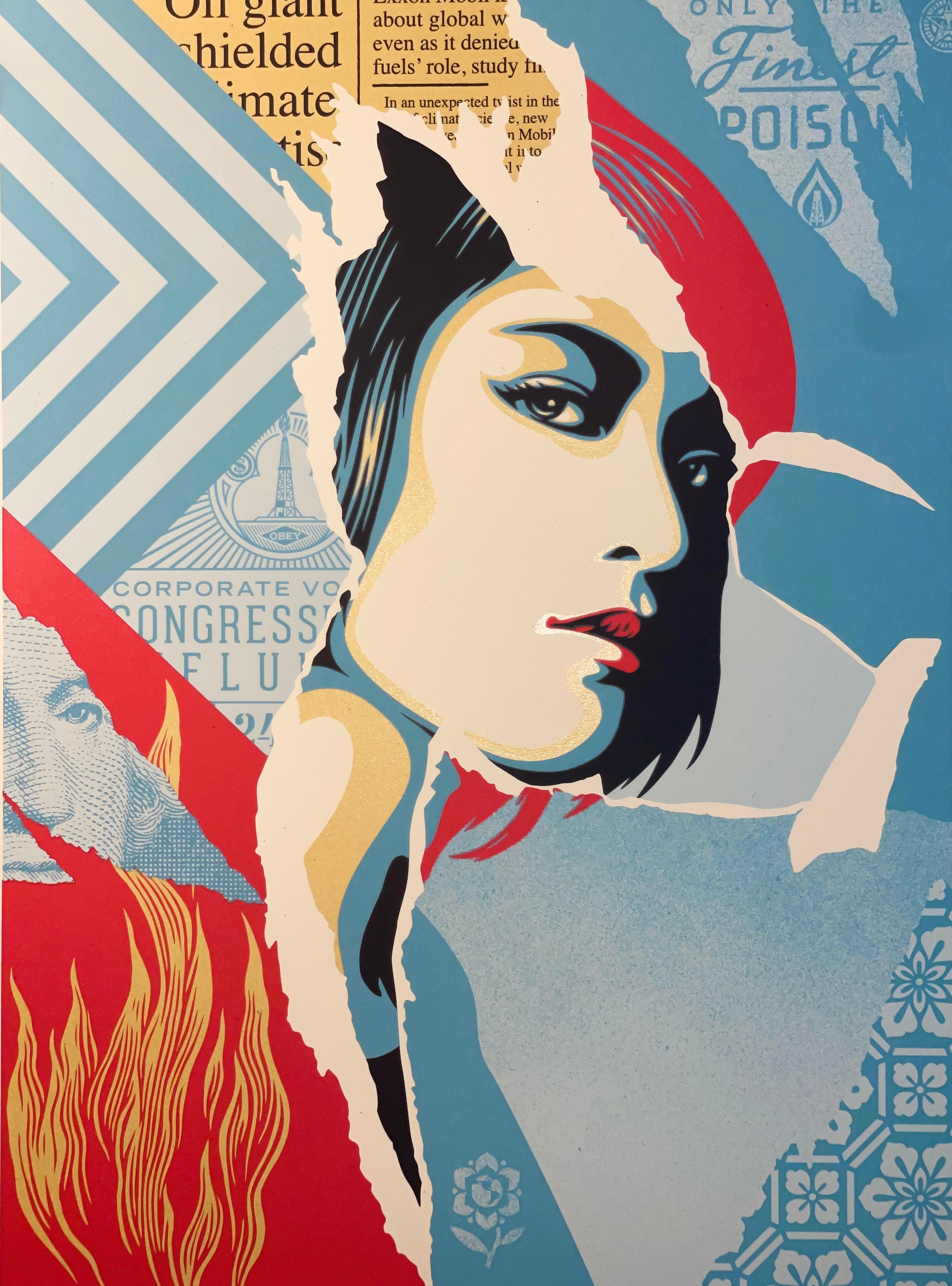Shepard Fairey „Only The Finest Poison“ Siebdruck Zeitgenössische Straßenkunst im Angebot 3