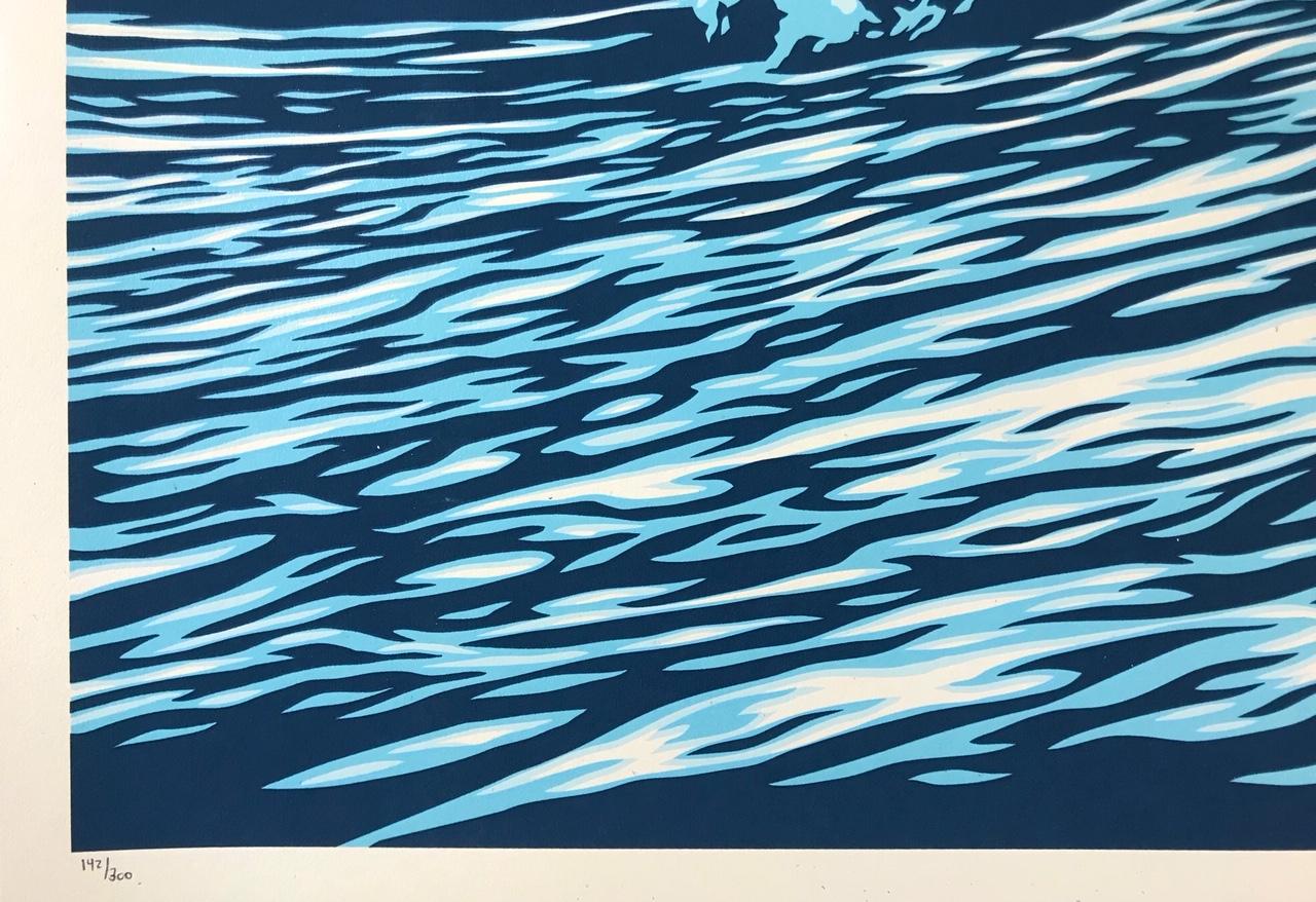 Shepard Fairey POP Wave Print 2016 & C.R. Stecyk III  For Sale 1