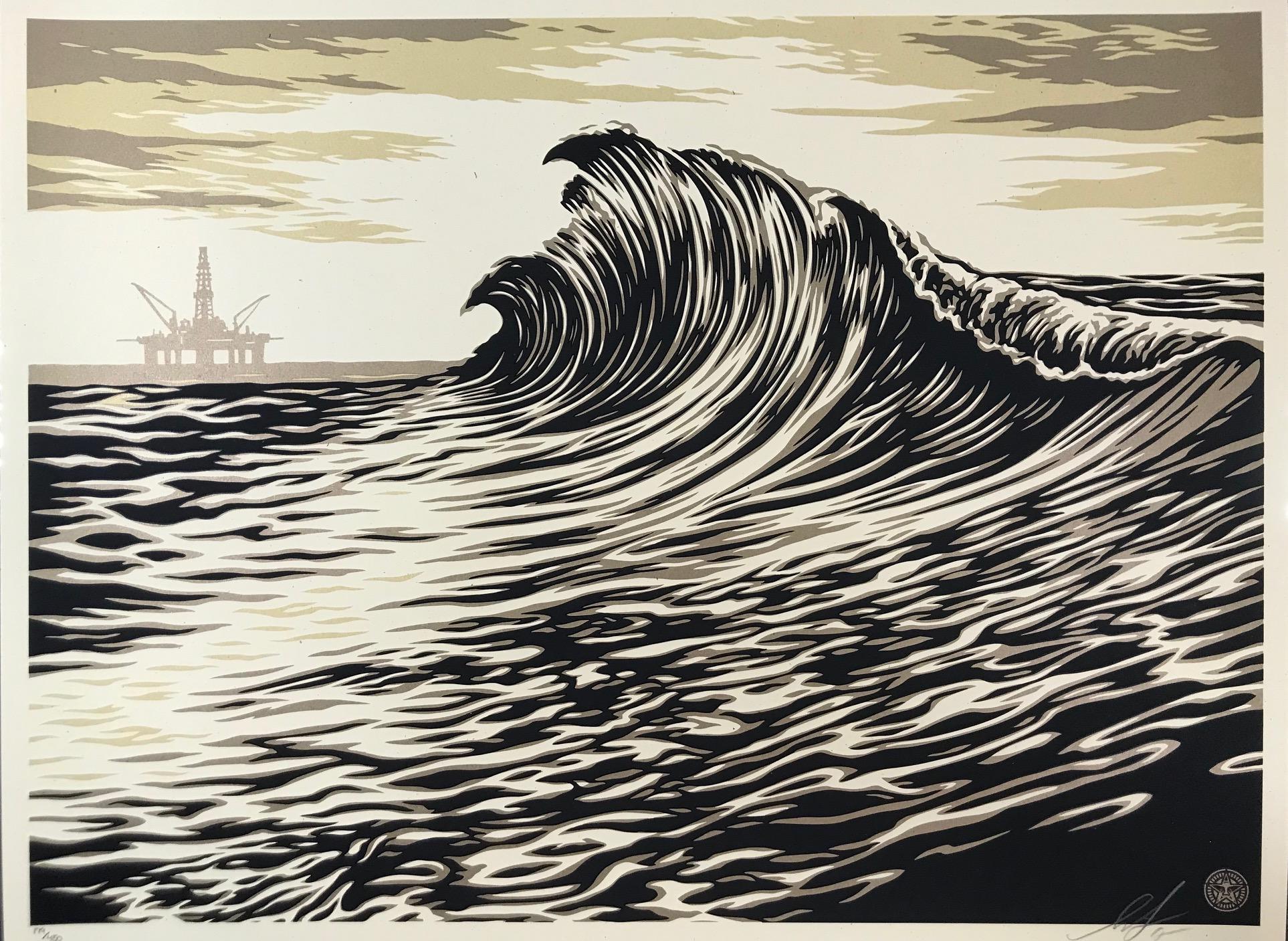 Zwei Künstler: Shepard Fairey und C.R. Stecyk III

Der Pier im Pacific Ocean Park verlief auf der Trennlinie zwischen den Städten Santa Monica und Los Angeles. Es war zu gleichen Teilen ein juristischer Sumpf, ein verlassener Vergnügungspark, ein