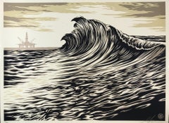 Shepard Fairey POP Wave Print 2016 & C.R. Stecyk III Street Art & Contemporary 