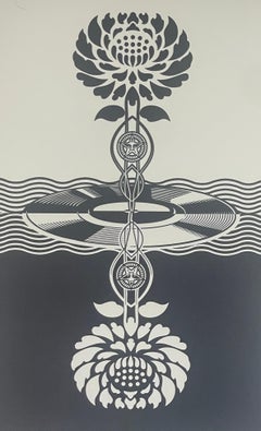 Shepard Fairey Post Punk Letterpress Red & Black w Matching Numbers Contemporary