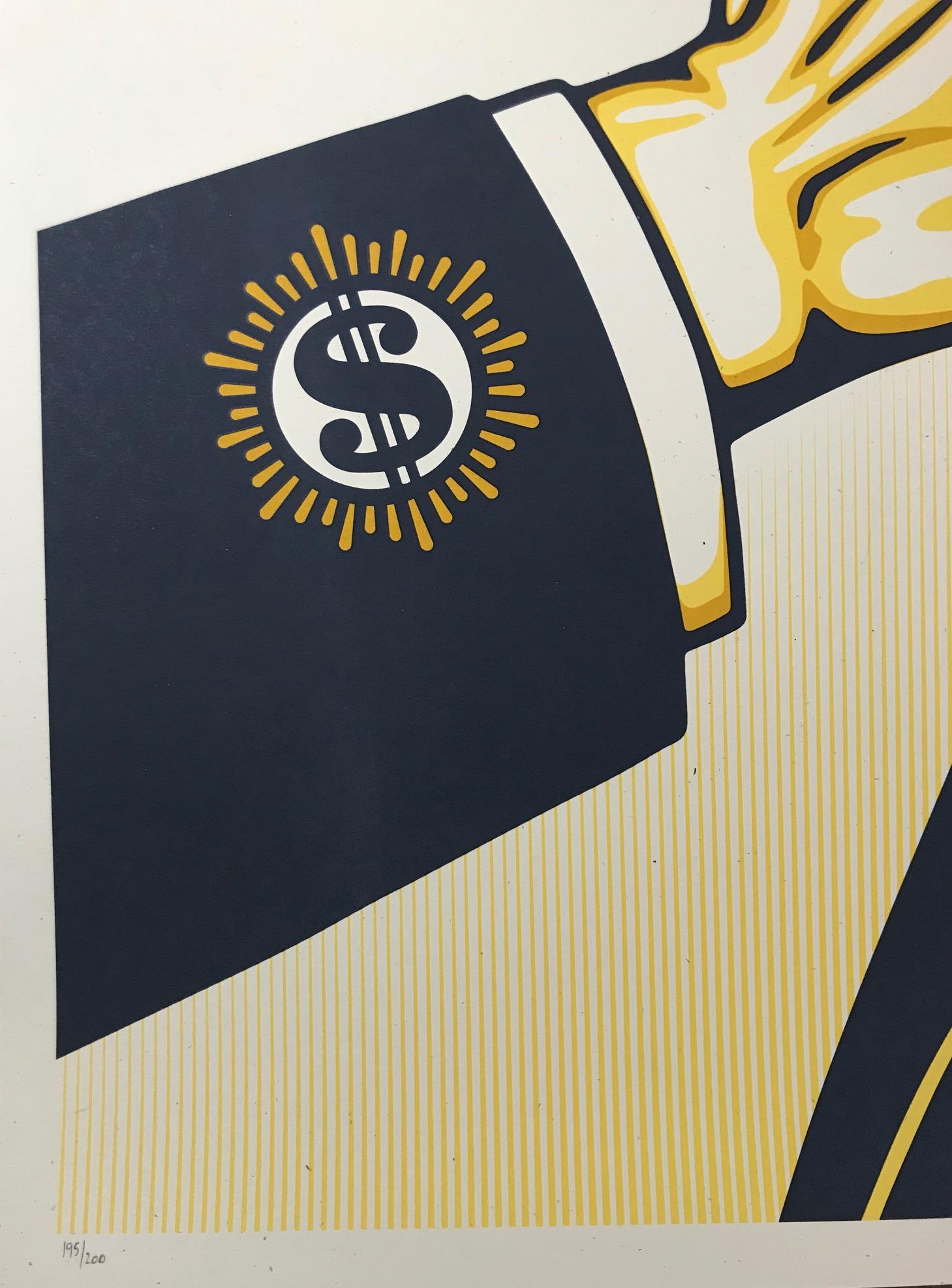 Shepard Fairey Imprimir Toda la libertad de expresión que el dinero puede comprar 2016 Arte callejero Arte pop en venta 1