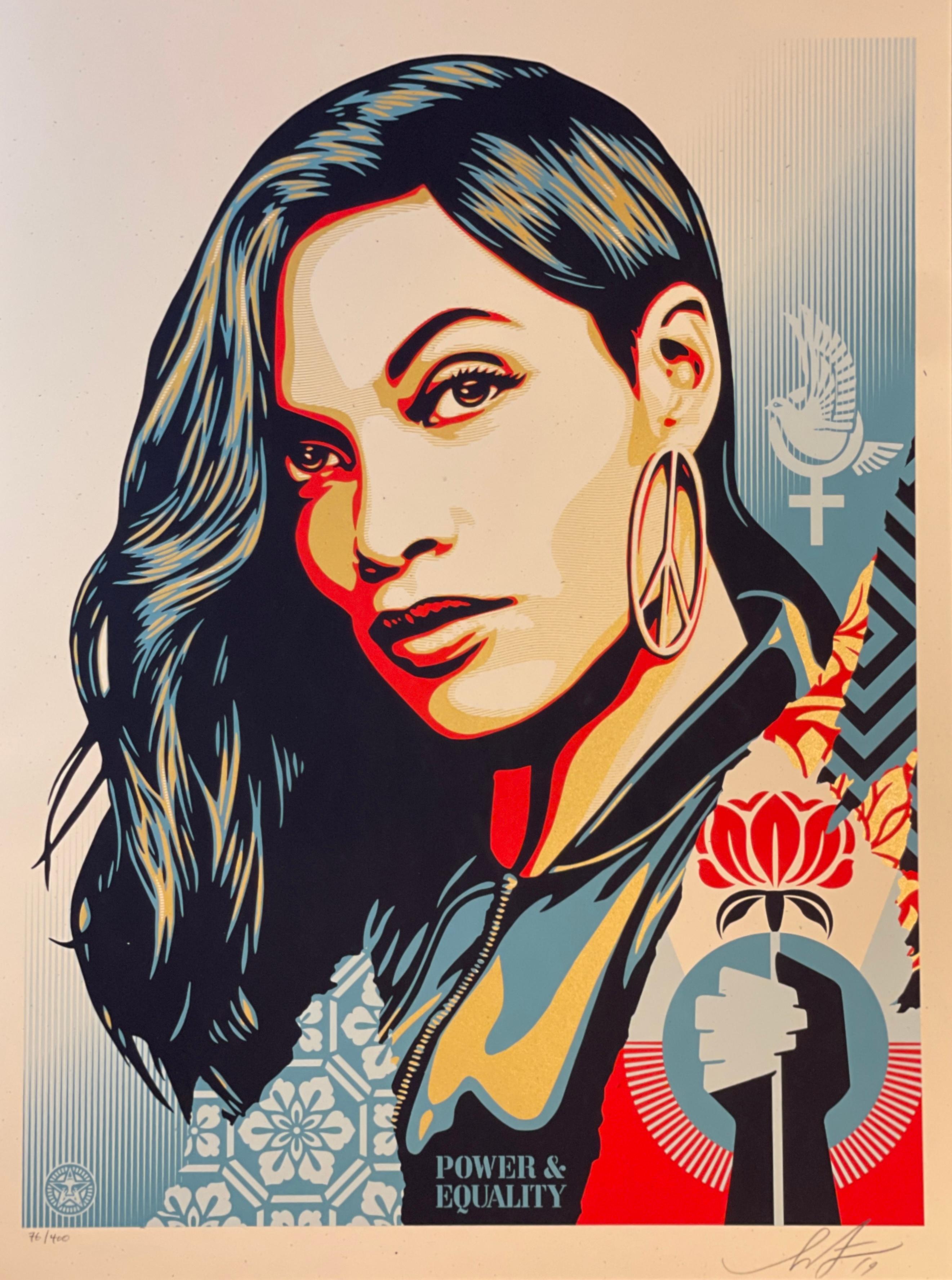 Manufacturer:
Obey Giant
Edition Details:
Year:	2019
Class:	Art Print
Status:	Official
Released:	07/16/19
Technique:	Screen Print
Paper:	Fine Art Cream Speckletone
Size:	18 X 24
Markings:	Signed & Numbered 76/400


