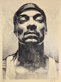 Shepard Fairey Print Snoop Dogg D-O Double G Obey Giant Rapper Silkscreen Street